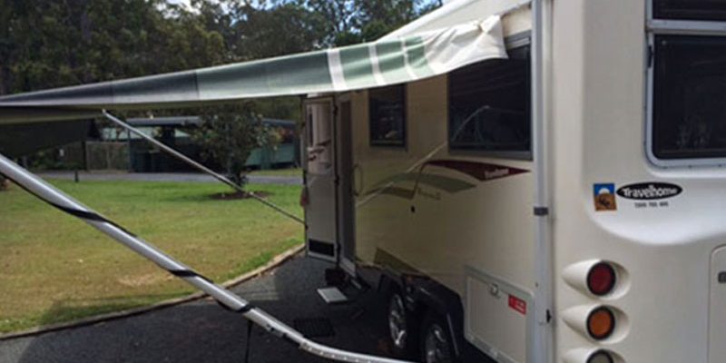 Can the rental RV’s Awning get damaged during my rental?